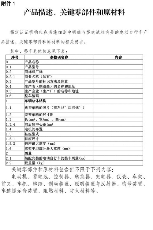认监委星空真人发布电动自行车强制性产品认证实施规则的公告图片