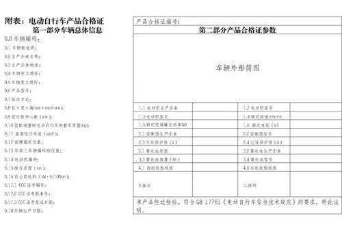 认监委星空真人发布电动自行车强制性产品认证实施规则的公告图片